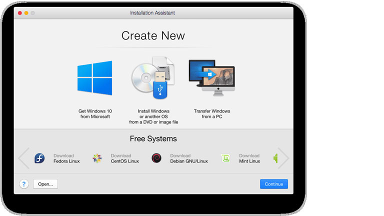 parallels inclut syst&egrave;mes bases noyau linux
