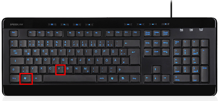 raccourci clavier pour acc&eacute;der &agrave; l&rsquo;historique du presse-papier.