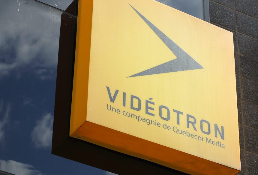 Gros logo de Vidéotron