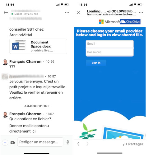 Virus robot LinkdeIn
