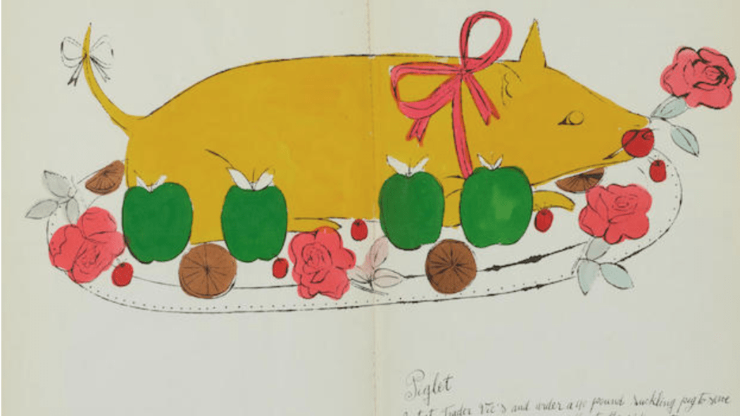 Et si vous vous offriez un livre de recettes signé Andy Warhol ?