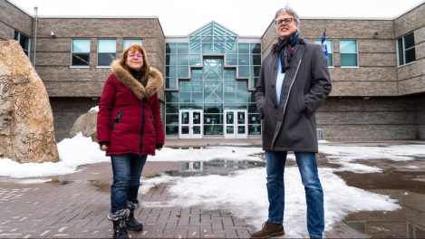 Céline Gadoury et Jimmy Gagné.