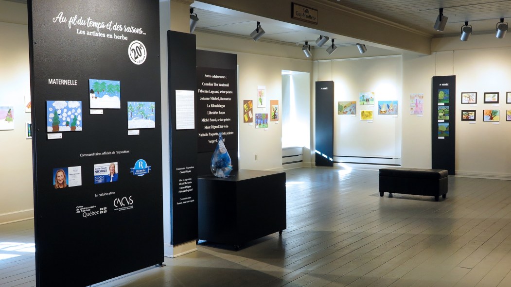 L'exposition des artistes en herbe au musée régional de Vaudreuil-Soulanges