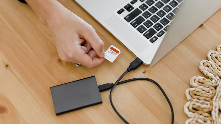 sauvegarde disque dur externe cl&eacute; usb carte sd