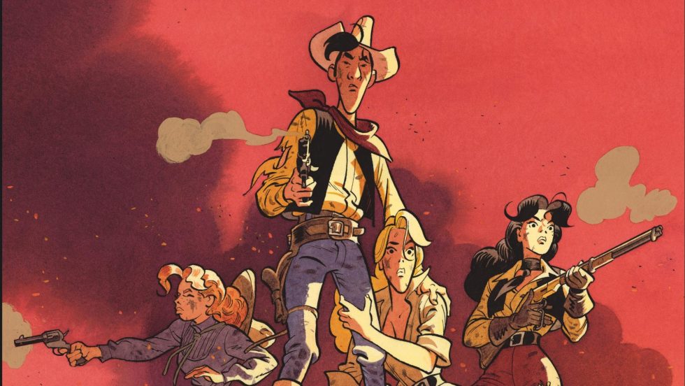 Le western remuant de l'autre Lucky Luke, celui de Matthieu Bonhomme