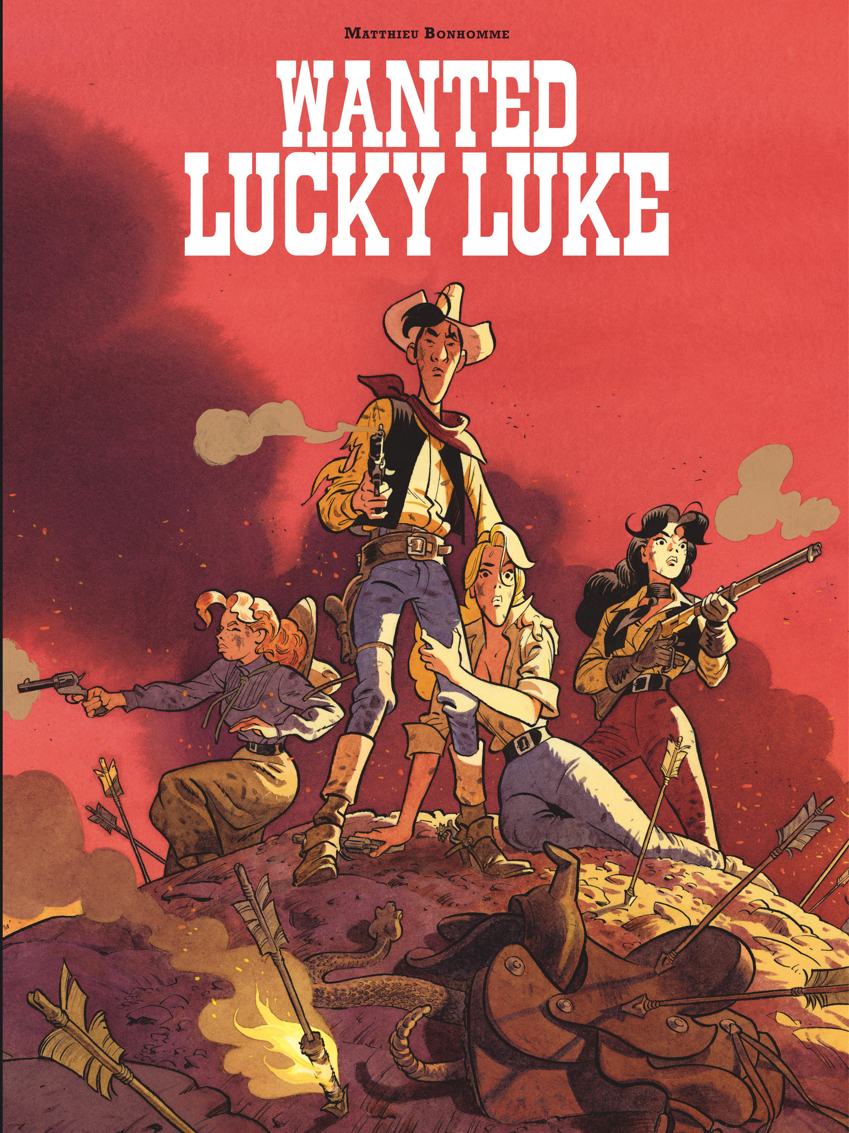 Le western remuant de l'autre Lucky Luke, celui de Matthieu Bonhomme