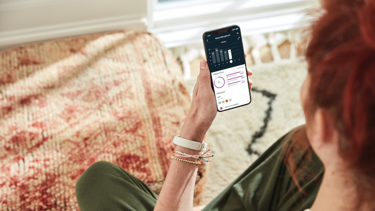 Fitbit Luxe score de stress