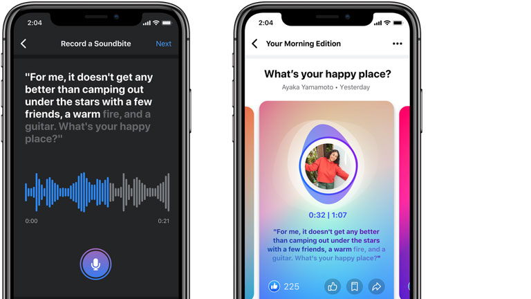 arriv&eacute;e nouveau format partage facebook soundbites