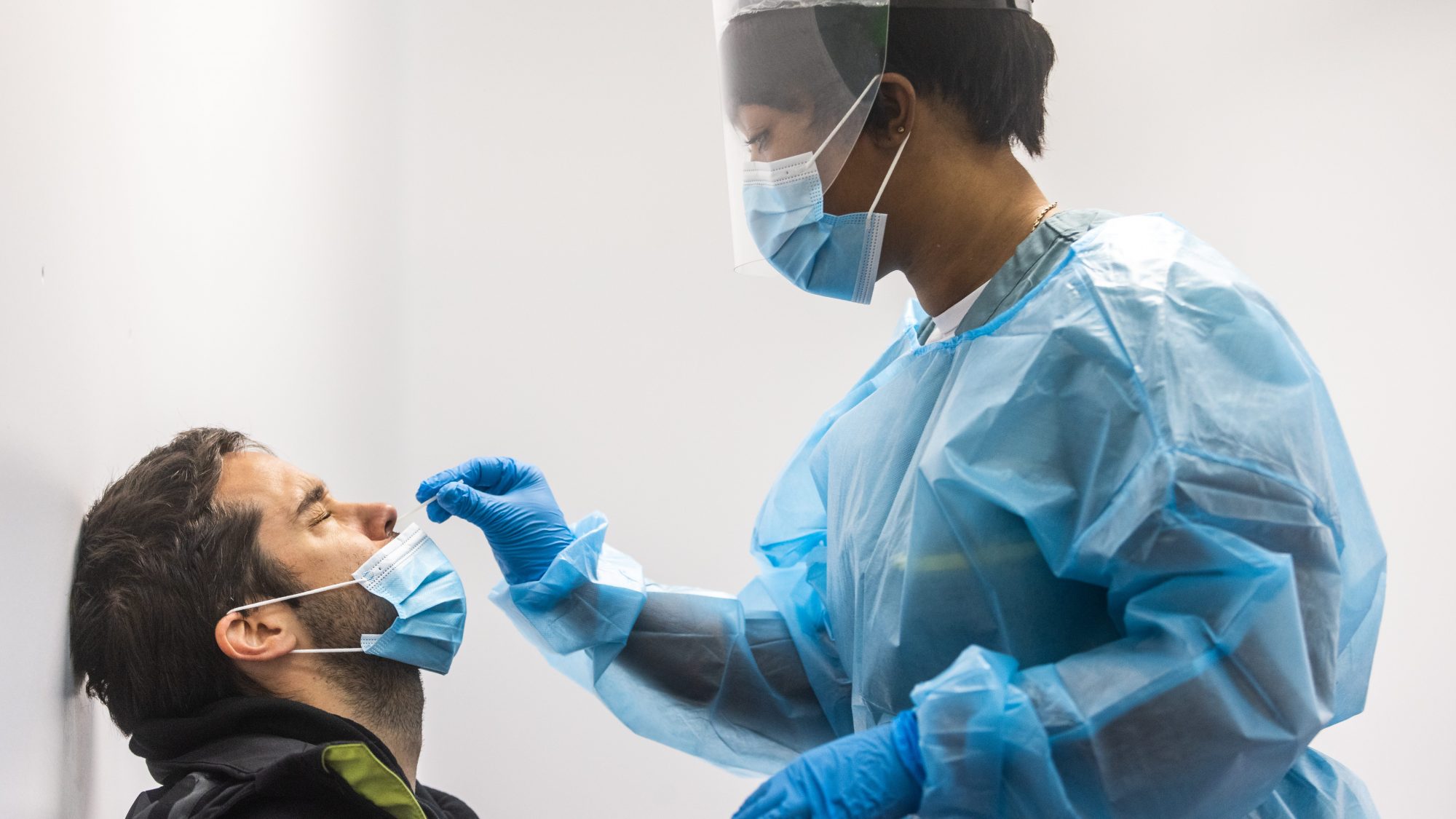 Le taux de positivité reste haut à Saint-Léonard