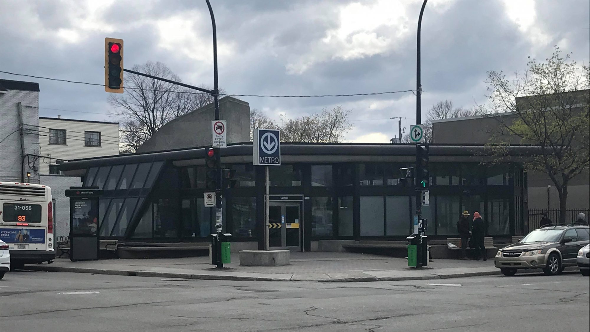 La station de métro Fabre