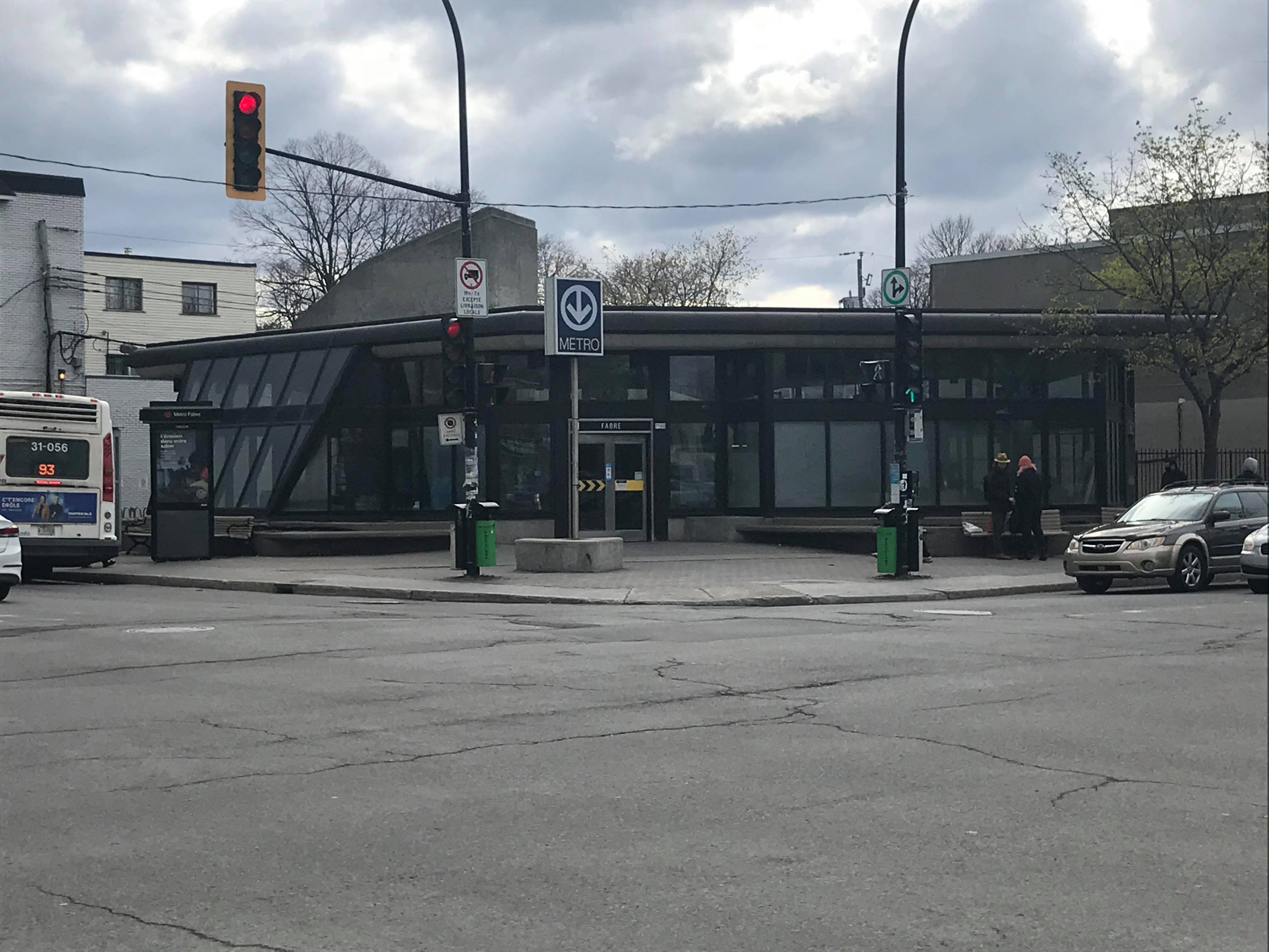 La station de métro Fabre