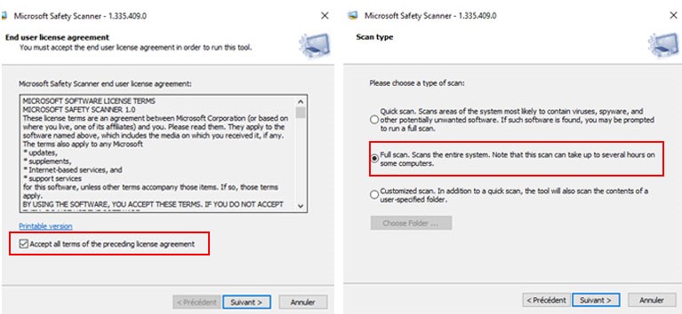 microsoft safety scanner comment installer scanner ordinateur windows 10