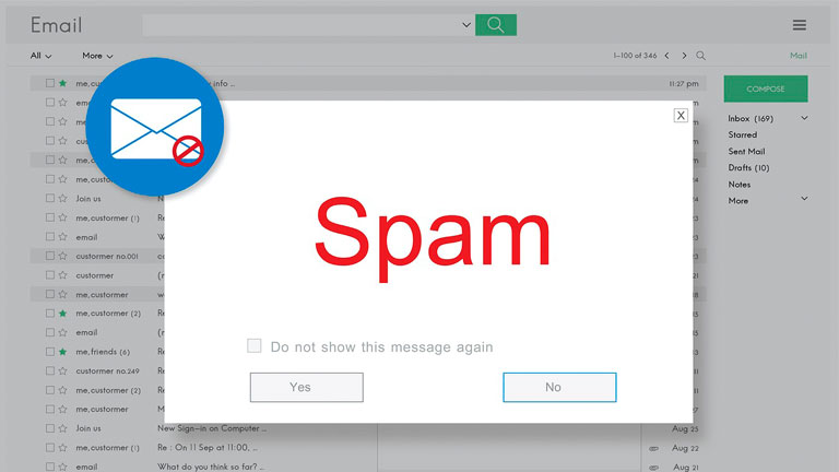 spam courriels ind&eacute;sirables quelles sont les raisons