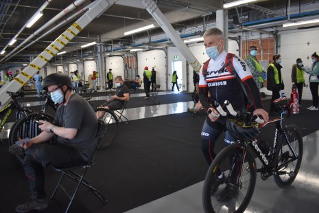 Clinique de vaccination au circuit Gilles-Villeneuve