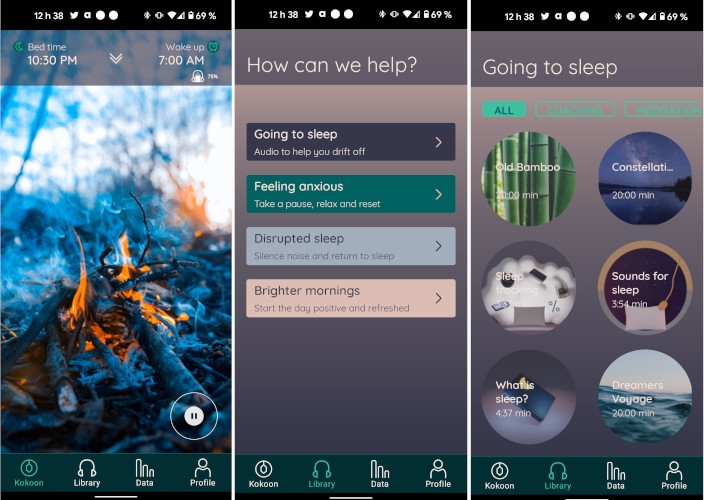 Application mobile Kokoon