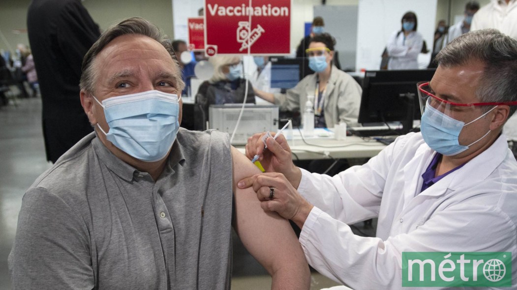 François Legault vaccin