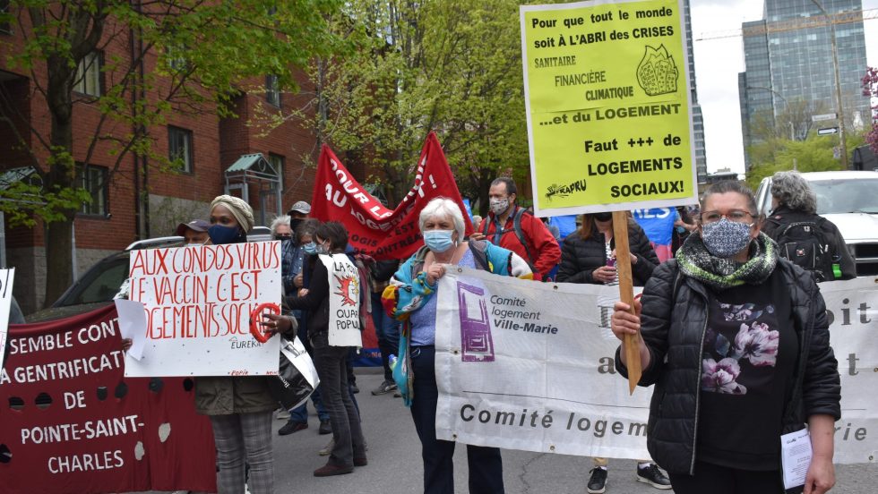 Manifestation pour le logement social dans le Sud-Ouest