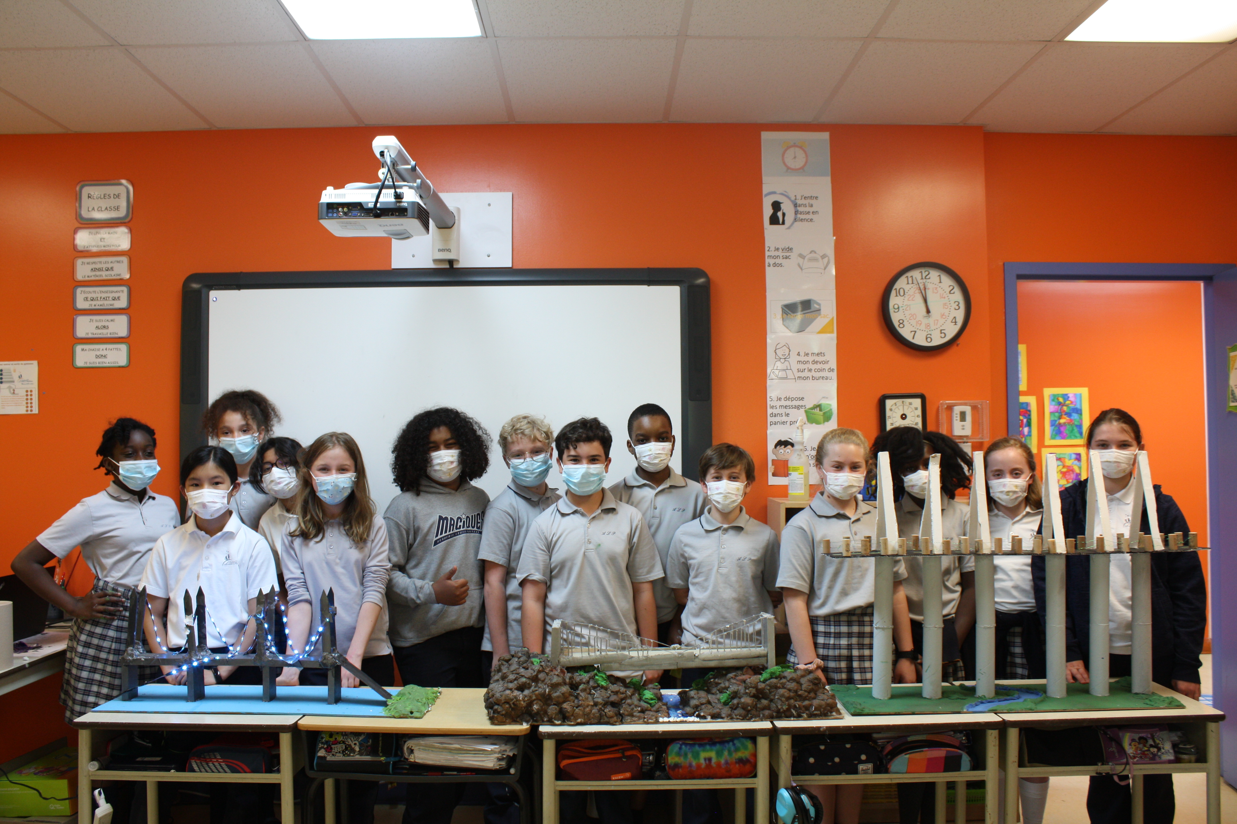 Expo Science 5ème année primaire Académie Louis-Pasteur