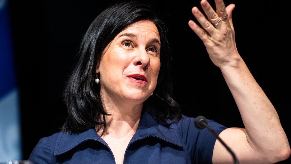 La mairesse de Montréal, Valérie Plante.