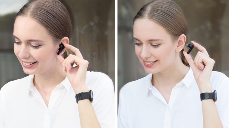 earfun air caract&eacute;ristiques technologie d&eacute;tection intra auriculaire