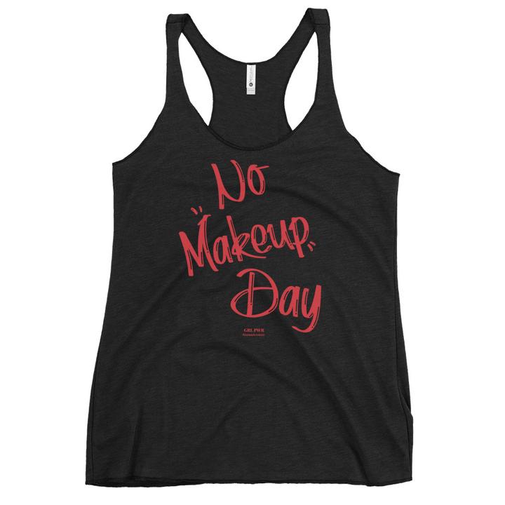 Une camisole noire de la collection no makeup day