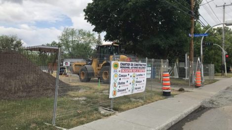 Le parc Aimé-Léonard fermé à cause des travaux
