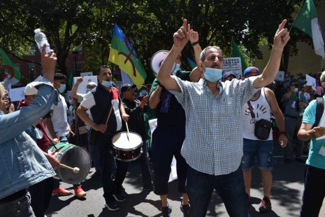 Manifestation pro-liberté en Algérie