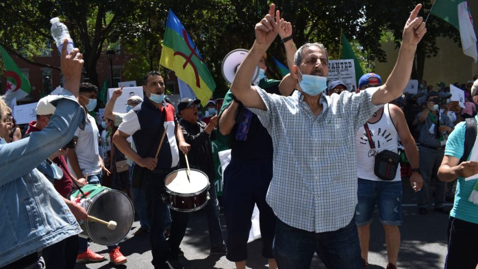 Manifestation pro-liberté en Algérie