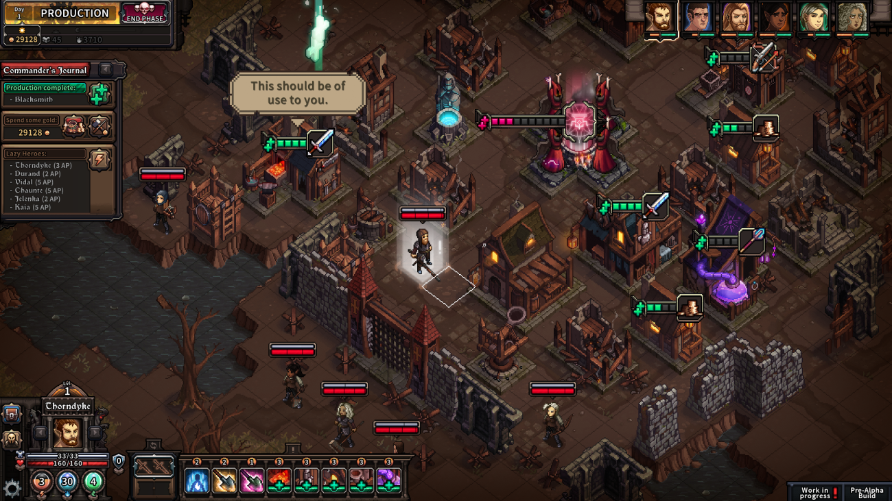 the last spell building construction