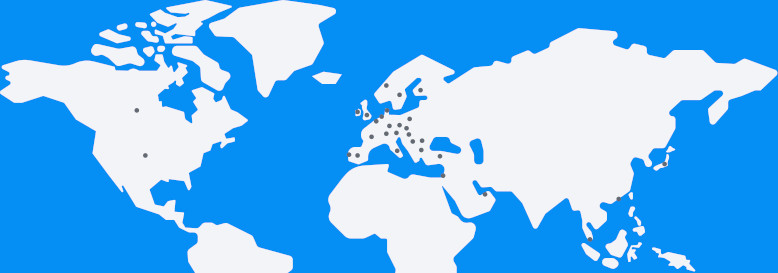 NordVPN Teams serveurs pays monde