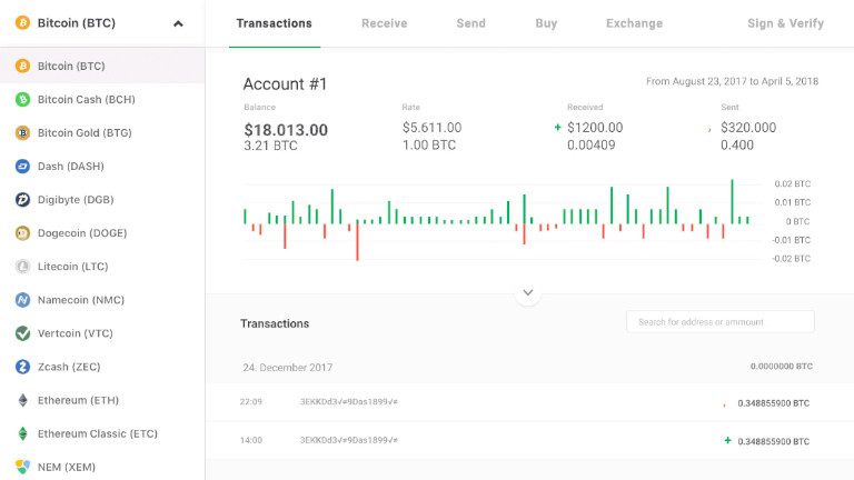 Trezor portefeuille cryptomonnaie