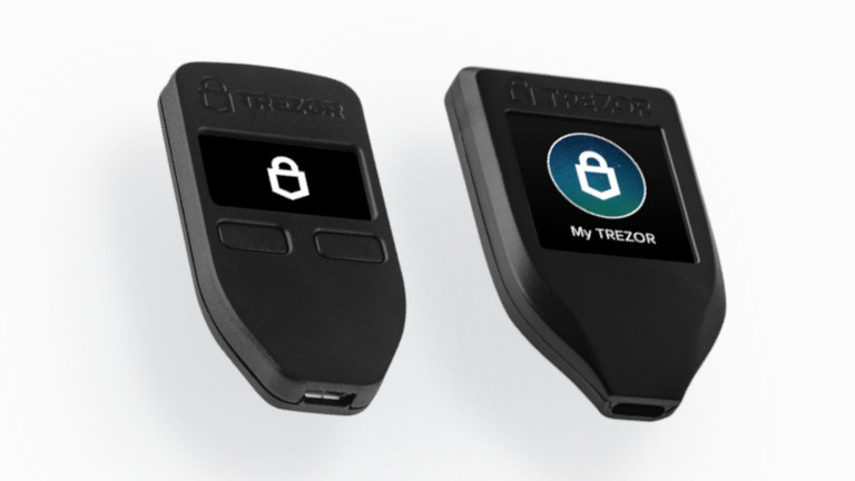Portefeuille cryptomonnaie Trezor One Trezor Model T