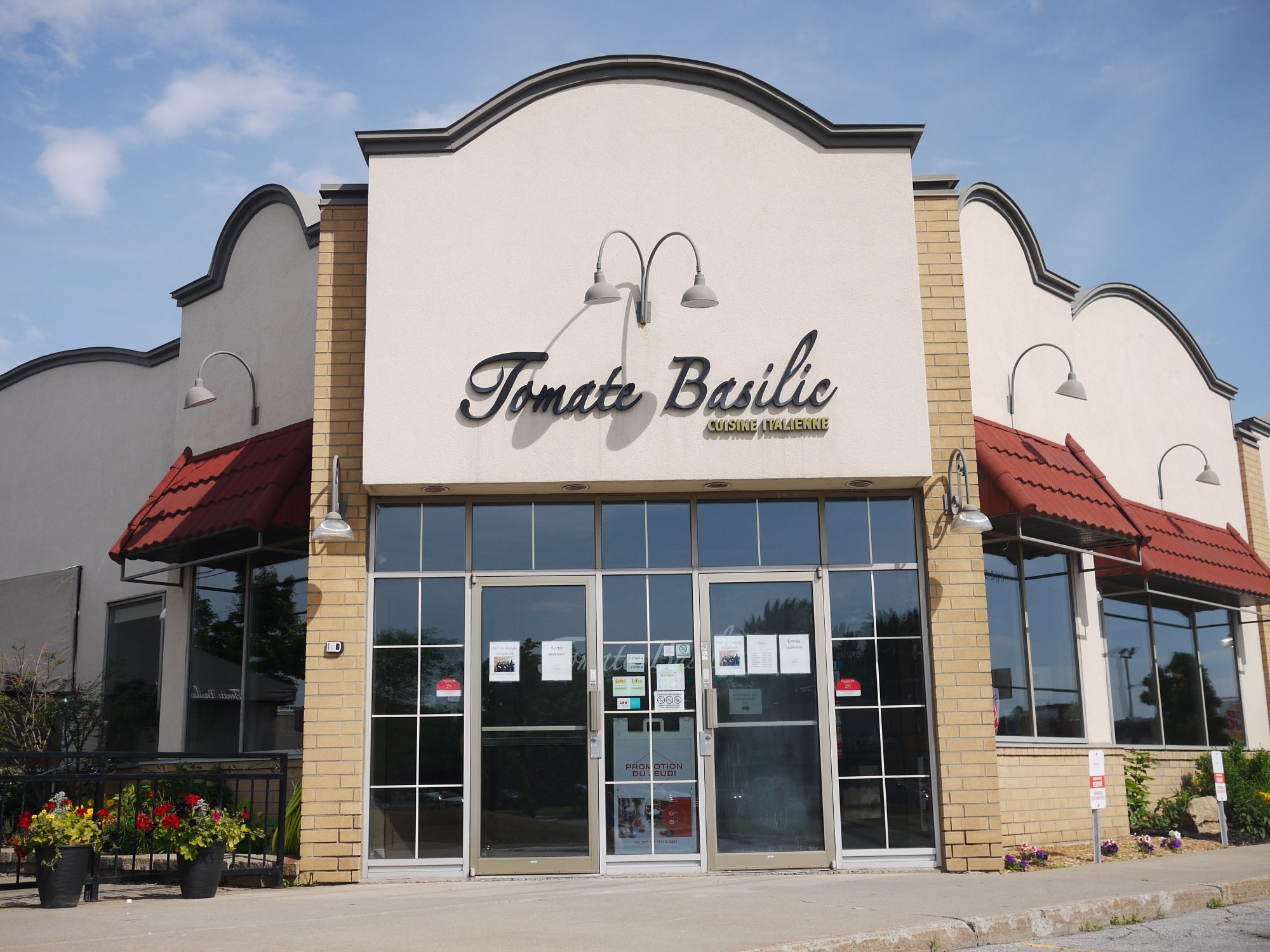 Restaurant Tomate et Basilic, dans Pointe-aux-Trembles