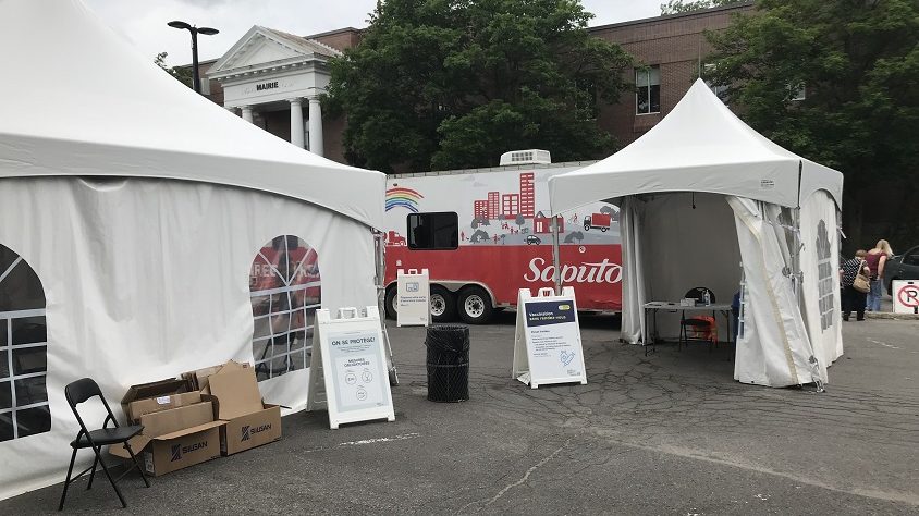 Cliniquemobile de vaccination