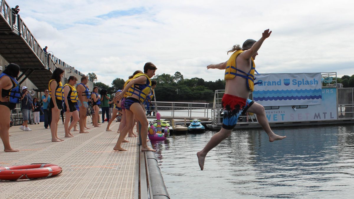 Grand Splash Vieux-Port de Montréal