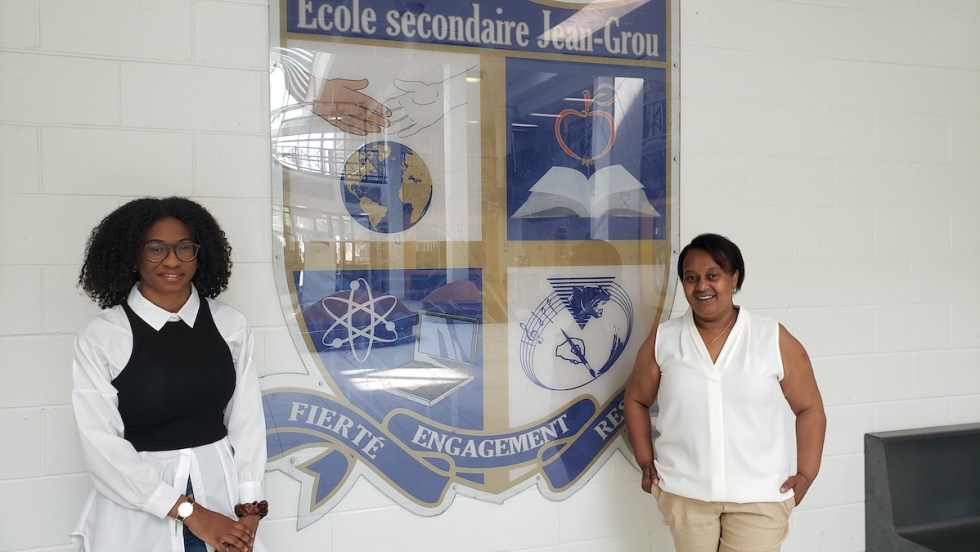 Jacinthe Duplessy RDP Jean-grou (à gauche)