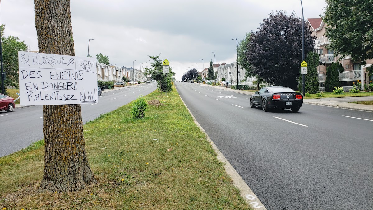 Excès de vitesse à RDP