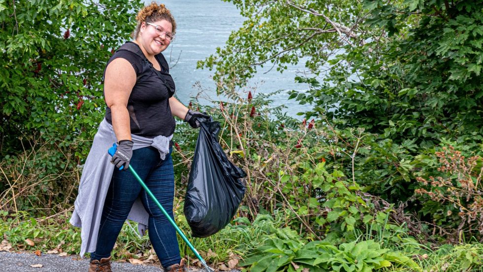 Maryse Montigny réside depuis peu à LaSalle, mais a tout de suite voulu faire sa part pour l’environnement en ramassant des déchets.