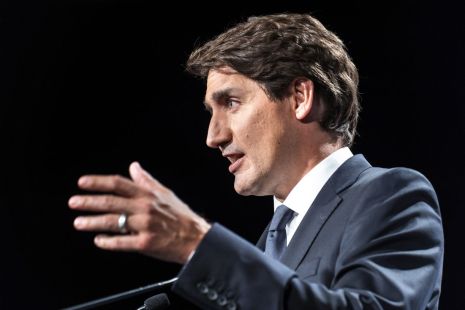 Le premier ministre du Canada, Justin Trudeau