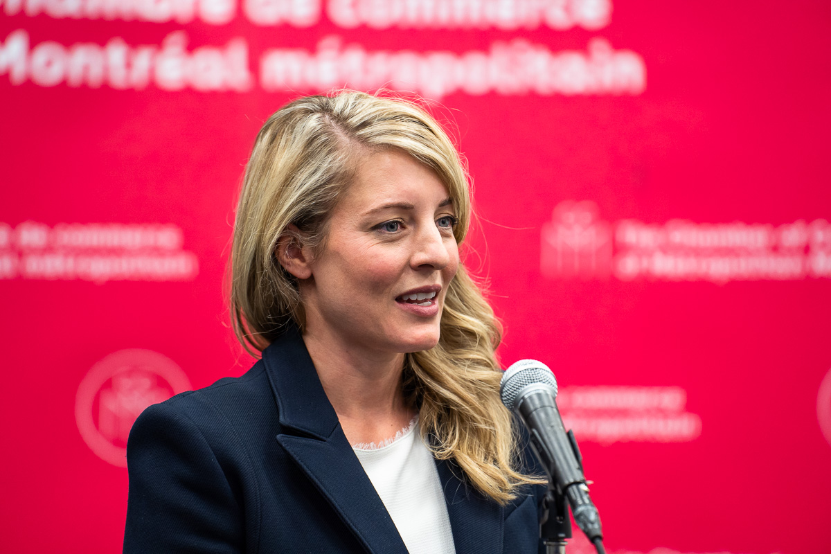 Mélanie Joly, députée réélue dans Ahuntsic-Cartierville