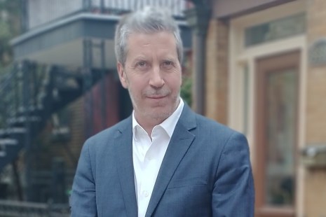 Le candidat pour Projet Montréal dans Rosemont-La Petite-Patrie François Limoges.