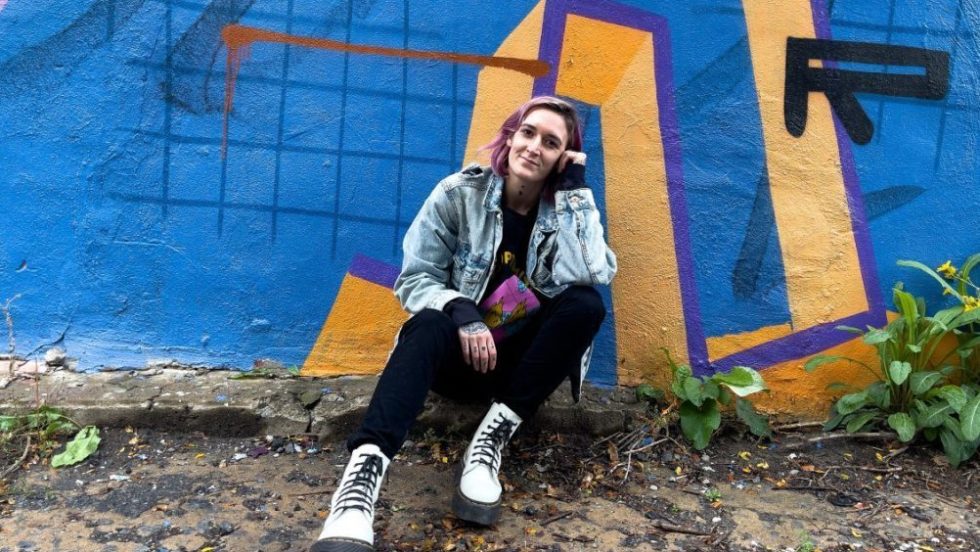 La TikTokeuse Annie Archambault alias Surleborddelaligne.