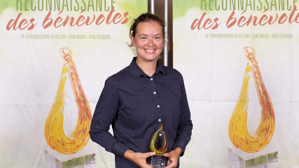 Alexandra Paillé Lauréate prix bénévole