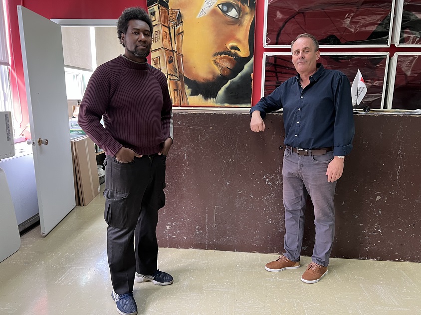 Roberson Berlus et Slim Hammami