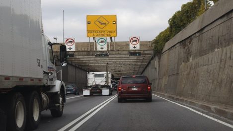 Le pont-tunnel Louis-Hippolyte-La Fontaine sera fermé.