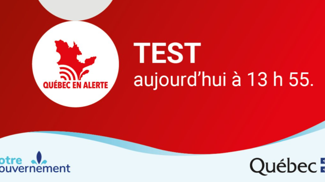 Logo du système Québec en alerte