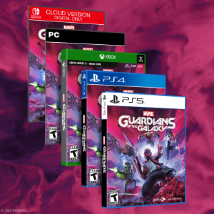 Le jeu vid&eacute;o &laquo; Marvel&rsquo;s Guardians of The Galaxy &raquo; de Eidos Studio.