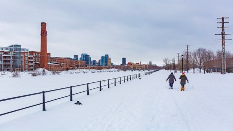D&eacute;neigement Canal-de-Lachine