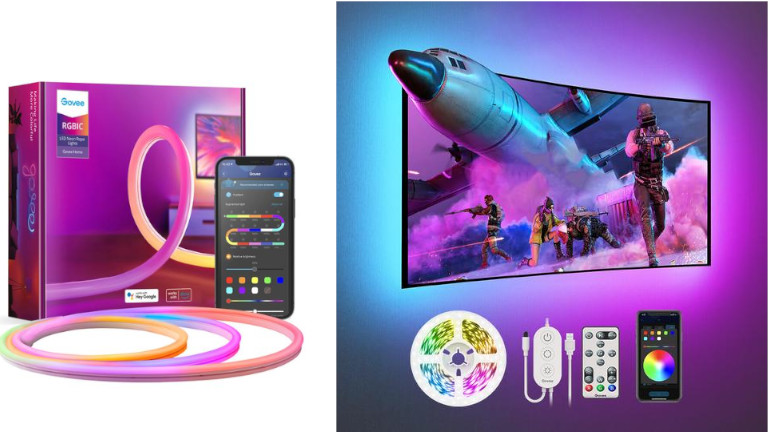 Govee propose les bandes lumineuses Neon DEL pour illuminer la maison! govee intelligente lumière maison pièce