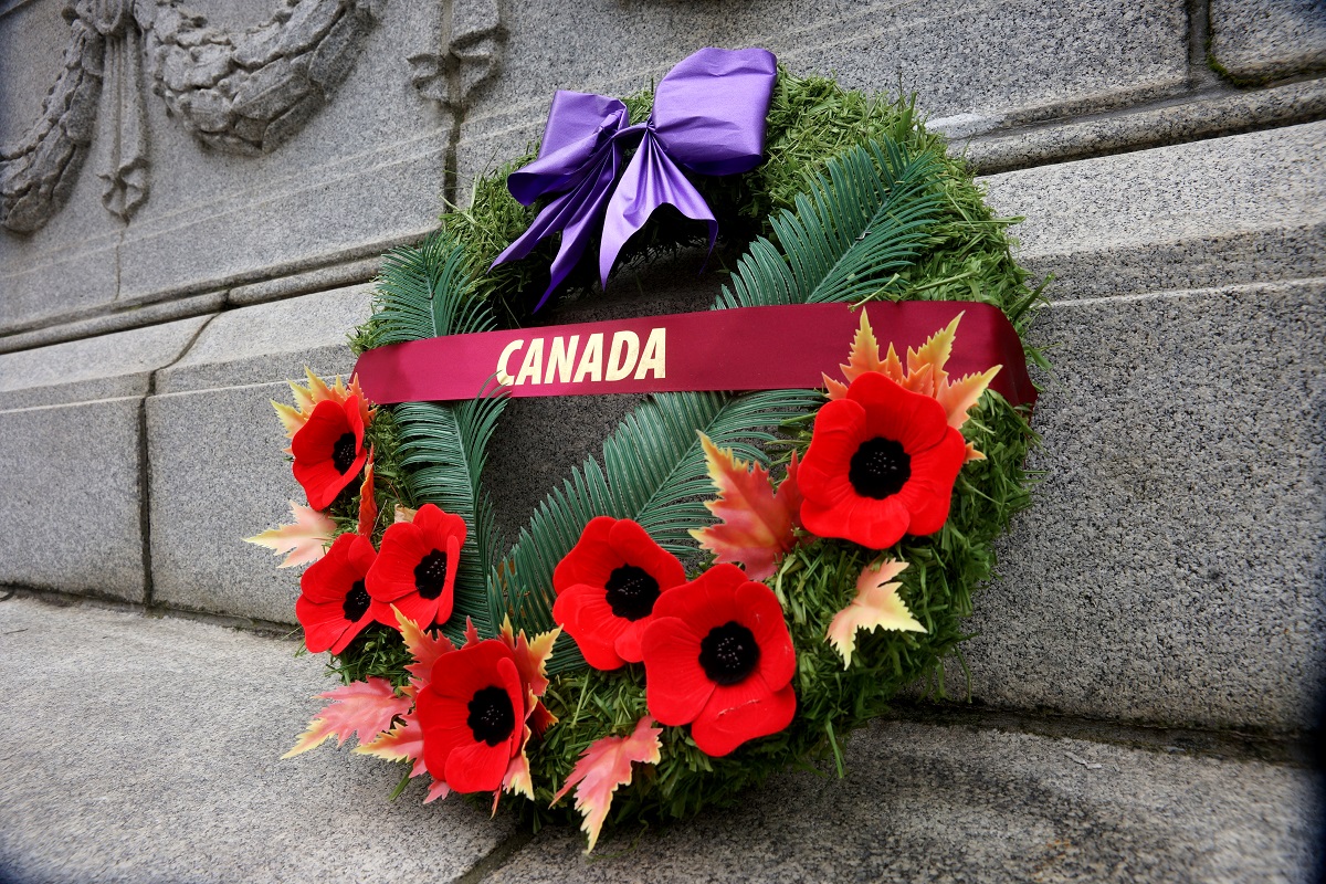 Couronne de coquelicots